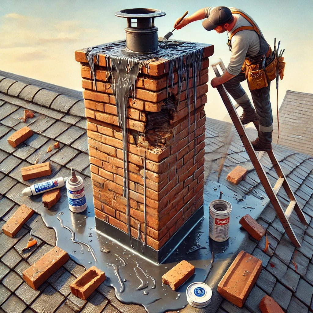 Professional Chimney Leak Repair Downey CA - Expert Water Damage Prevention by Chimney Sweep Downey